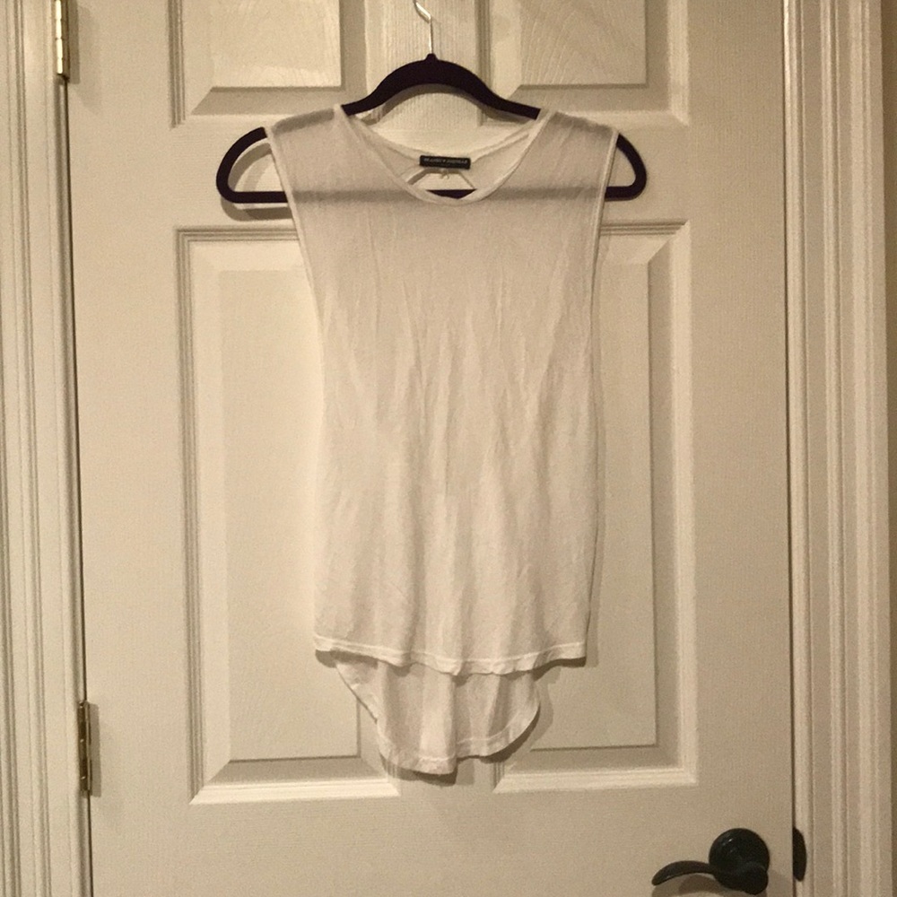 White tank top